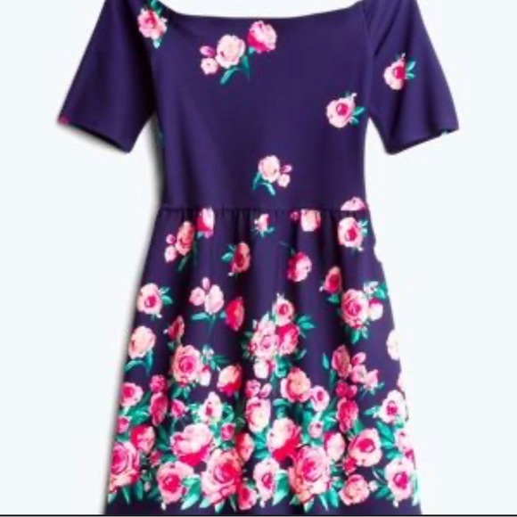 🌺NWT Nine Britton Stitch Fix Gwen Off Shoulder Midi Knit Dress - Picture 2 of 12